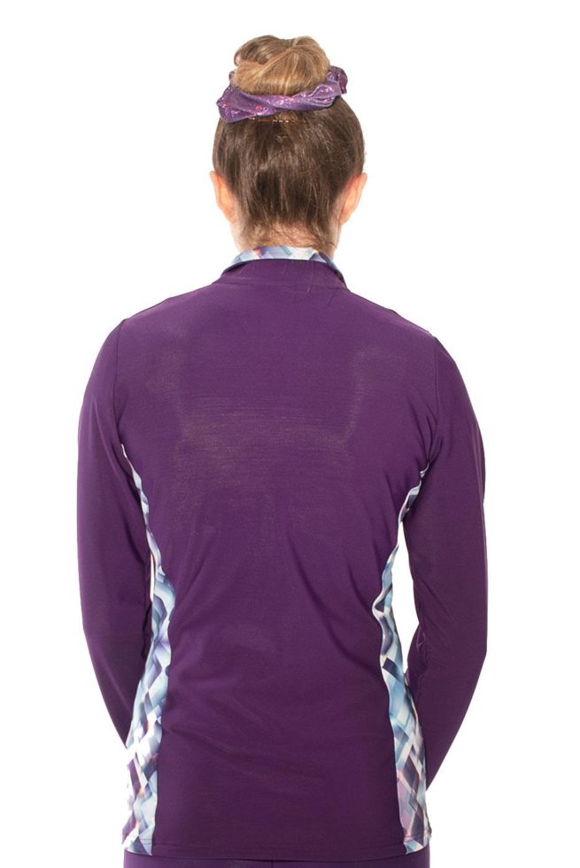 TS12H Purple jacket with pattern sides back