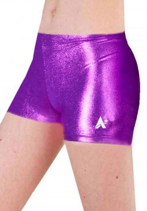 violet purple shimmer shorts gym trampoline uk p s28 9qi5 16