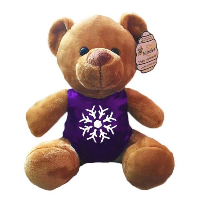 bumbles bear purple snowflake 1