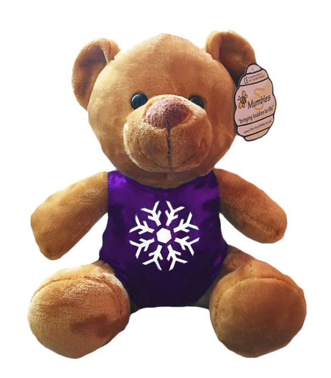 bumbles bear purple snowflake 2