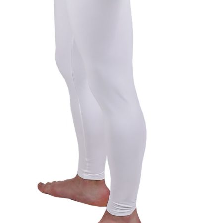 mens body barrier leggings white