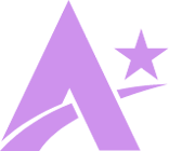 A STAR Leotards Logo purple