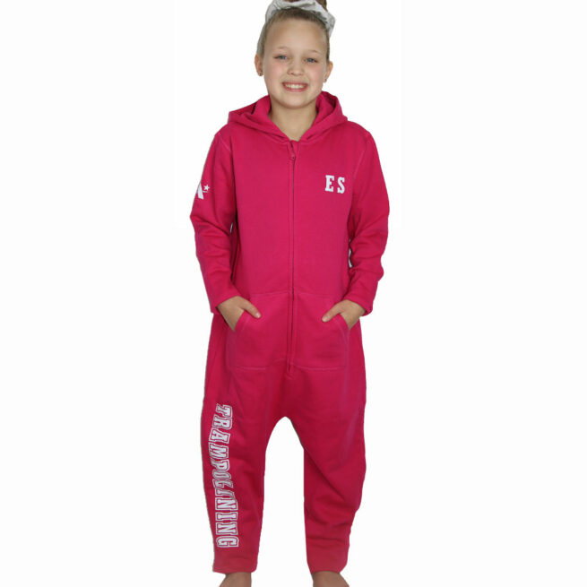 trampolining pink oneise front