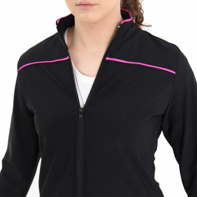 striped tracksuit jacket front