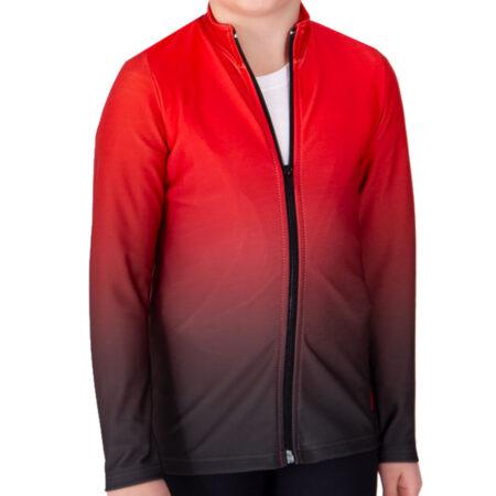 red ombre tracksuit main